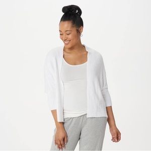 Barefoot Dreams CozyChic Lite Ribbed Shrug Cardi